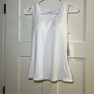 32 Degrees Women’s Cool Tank With Build In Bra Sleep Workout Size Xs white